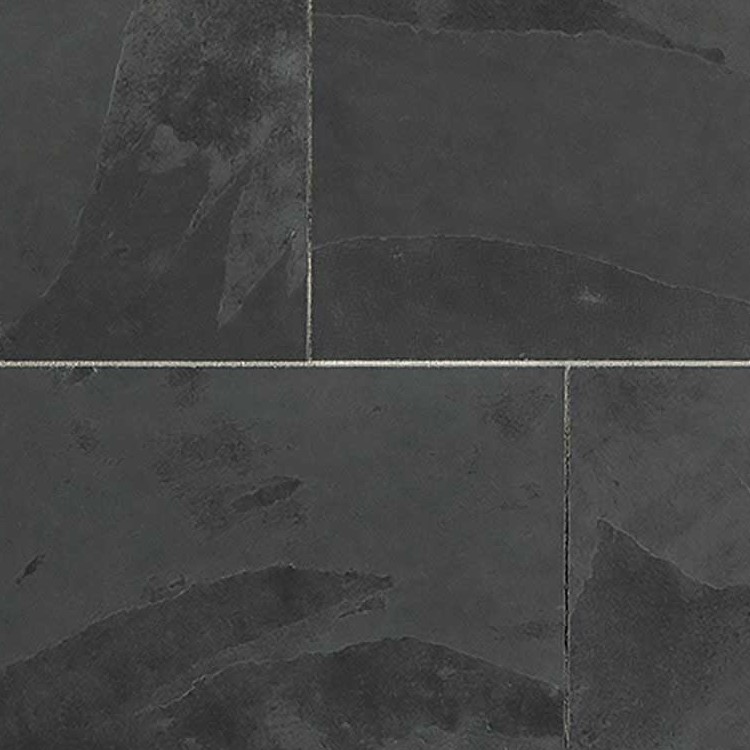 Textures   -   ARCHITECTURE   -   TILES INTERIOR   -   Stone tiles  - Black slate tile texture seamless 20896 - HR Full resolution preview demo