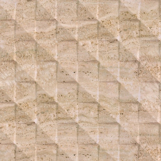 Textures   -   ARCHITECTURE   -   STONES WALLS   -   Claddings stone   -   Interior  - Travertine cladding internal walls texture seamless 08091 - HR Full resolution preview demo