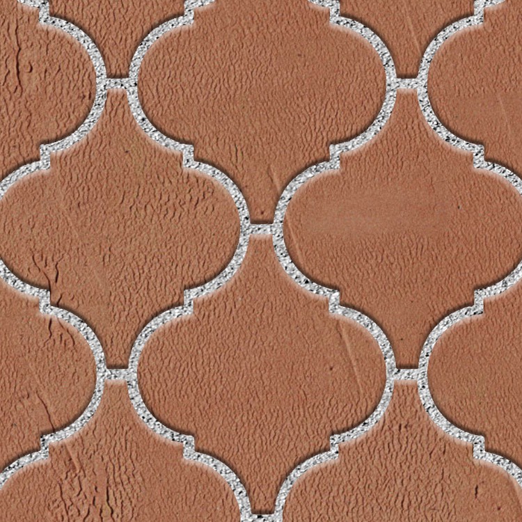 Textures   -   ARCHITECTURE   -   PAVING OUTDOOR   -   Terracotta   -   Blocks mixed  - Paving cotto mixed size texture seamless 06631 - HR Full resolution preview demo