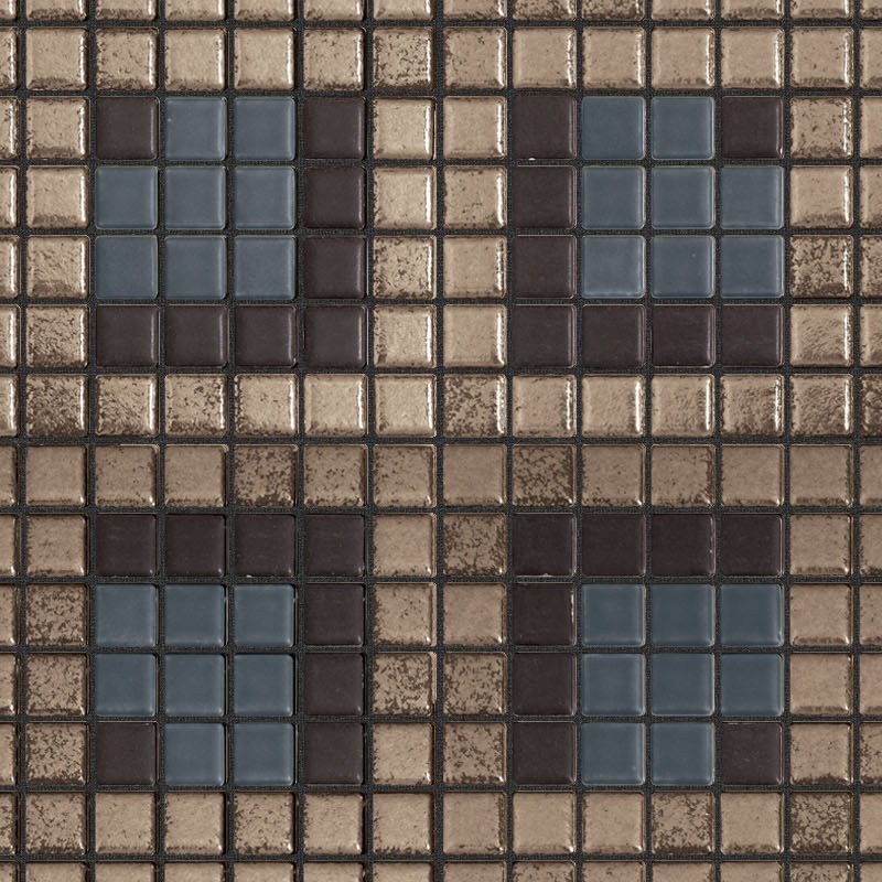 Textures   -   ARCHITECTURE   -   TILES INTERIOR   -   Mosaico   -   Classic format   -   Patterned  - Mosaico patterned tiles texture seamless 15091 - HR Full resolution preview demo