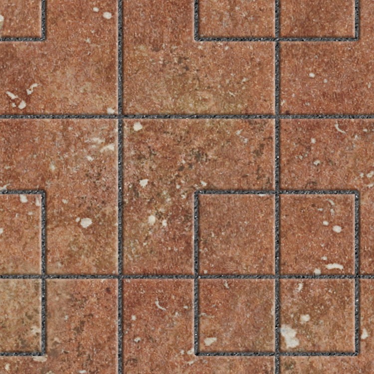 Textures   -   ARCHITECTURE   -   PAVING OUTDOOR   -   Terracotta   -   Blocks regular  - Cotto paving outdoor regular blocks texture seamless 06705 - HR Full resolution preview demo