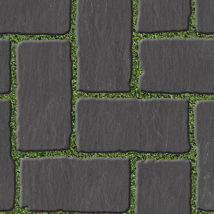 Textures   -   ARCHITECTURE   -   PAVING OUTDOOR   -   Parks Paving  - Grey profido park paving texture seamless 18822 - HR Full resolution preview demo
