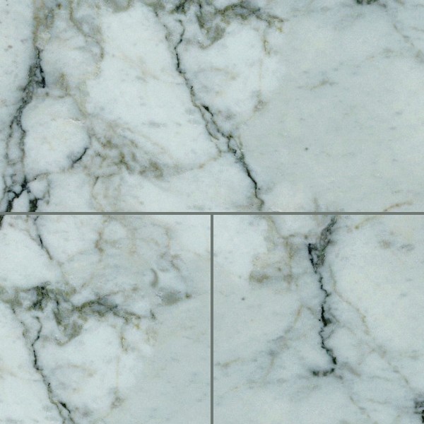 Textures   -   ARCHITECTURE   -   TILES INTERIOR   -   Marble tiles   -   White  - Calacatta white marble floor tile texture seamless 14870 - HR Full resolution preview demo