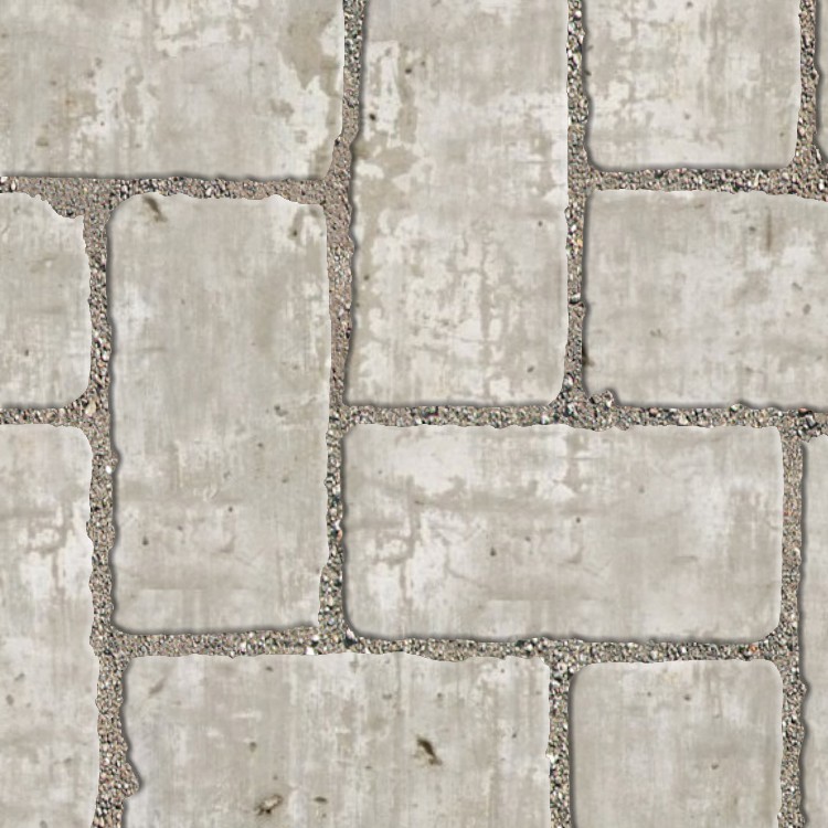 Textures   -   ARCHITECTURE   -   PAVING OUTDOOR   -   Concrete   -   Herringbone  - Concrete paving herringbone outdoor texture seamless 05858 - HR Full resolution preview demo