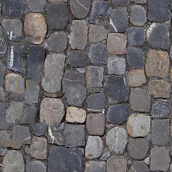 Textures   -   ARCHITECTURE   -   ROADS   -   Paving streets   -   Cobblestone  - Street paving cobblestone texture seamless 07401 - HR Full resolution preview demo