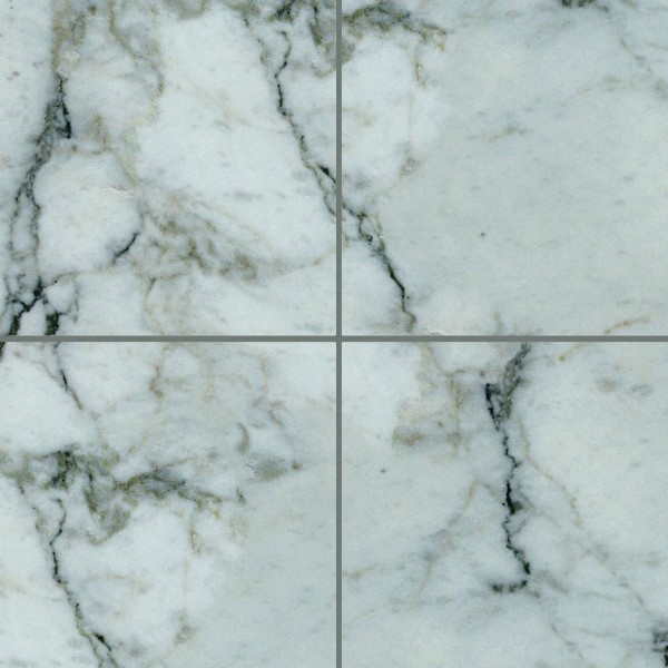 Textures   -   ARCHITECTURE   -   TILES INTERIOR   -   Marble tiles   -   White  - Calacatta white marble floor tile texture seamless 14871 - HR Full resolution preview demo