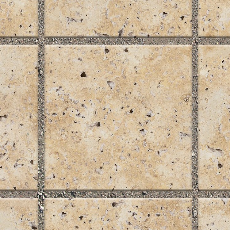 Textures   -   ARCHITECTURE   -   PAVING OUTDOOR   -   Marble  - Roman travertine paving outdoor texture seamless 17840 - HR Full resolution preview demo