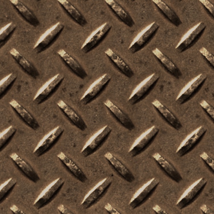 Textures   -   MATERIALS   -   METALS   -   Plates  - Bronze rusty metal plate texture seamless 10643 - HR Full resolution preview demo
