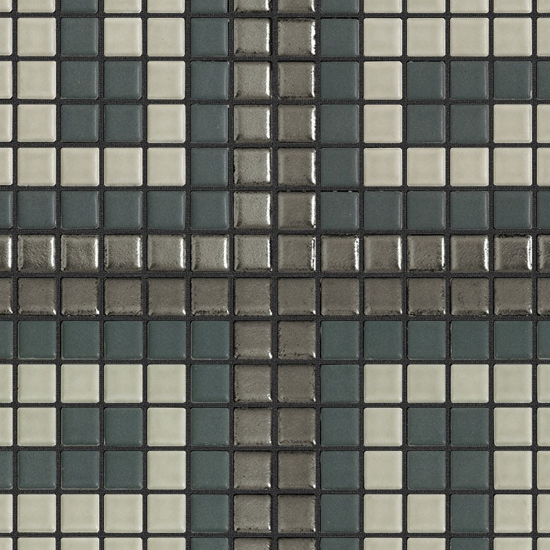 Textures   -   ARCHITECTURE   -   TILES INTERIOR   -   Mosaico   -   Classic format   -   Patterned  - Mosaico patterned tiles texture seamless 15096 - HR Full resolution preview demo