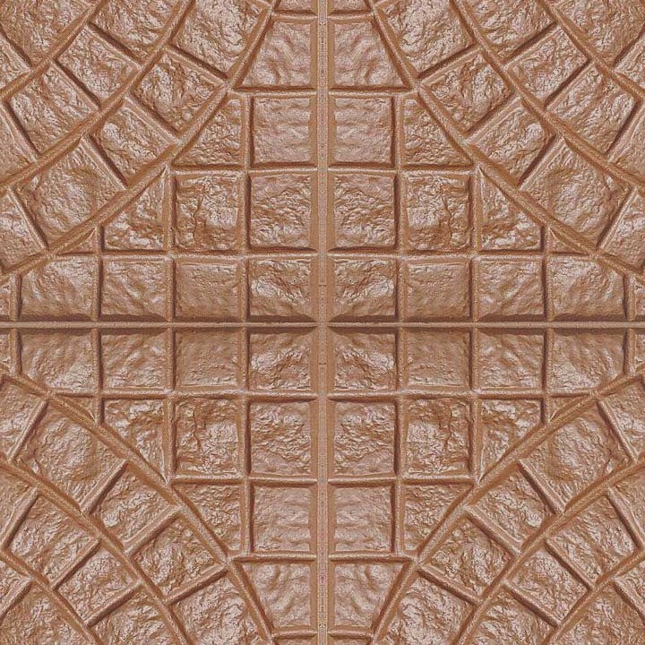 Textures   -   ARCHITECTURE   -   PAVING OUTDOOR   -   Concrete   -   Blocks mixed  - Painted concrete paving outdoor texture seamless 20749 - HR Full resolution preview demo