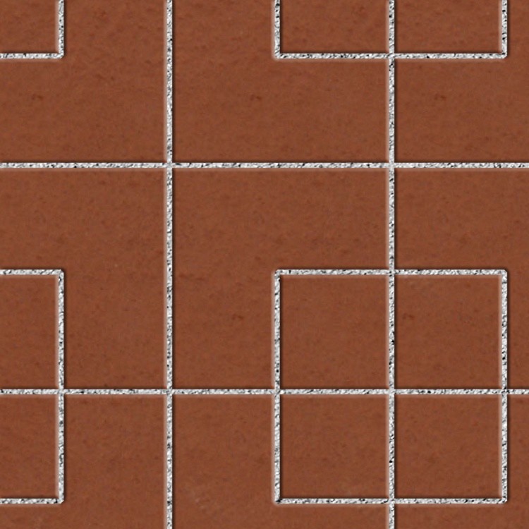 Textures   -   ARCHITECTURE   -   PAVING OUTDOOR   -   Terracotta   -   Blocks regular  - Cotto paving outdoor regular blocks texture seamless 06709 - HR Full resolution preview demo