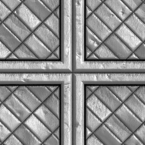 Textures   -   MATERIALS   -   METALS   -   Panels  - Silver metal panel texture seamless 10464 - HR Full resolution preview demo