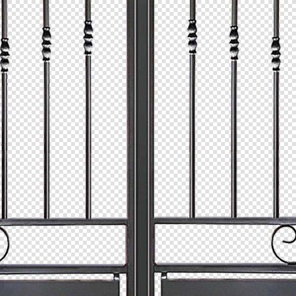 Textures   -   ARCHITECTURE   -   BUILDINGS   -   Gates  - Cut out metal entrance gate texture 18639 - HR Full resolution preview demo