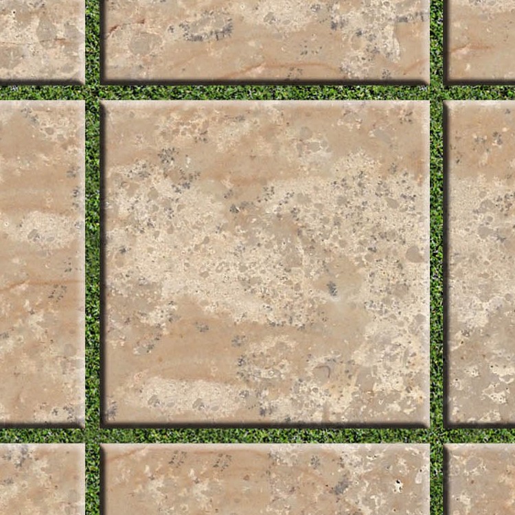 Textures   -   ARCHITECTURE   -   PAVING OUTDOOR   -   Parks Paving  - Limestone park paving texture seamless 18829 - HR Full resolution preview demo