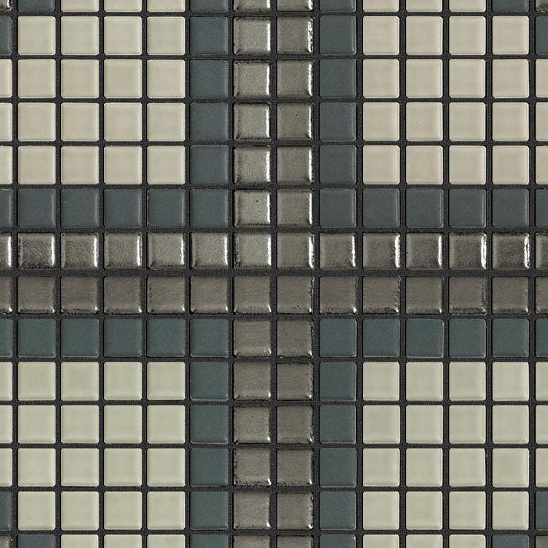 Textures   -   ARCHITECTURE   -   TILES INTERIOR   -   Mosaico   -   Classic format   -   Patterned  - Mosaico patterned tiles texture seamless 15101 - HR Full resolution preview demo