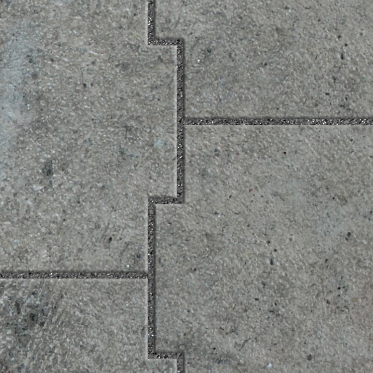 Concrete paving outdoor damaged texture seamless 05557