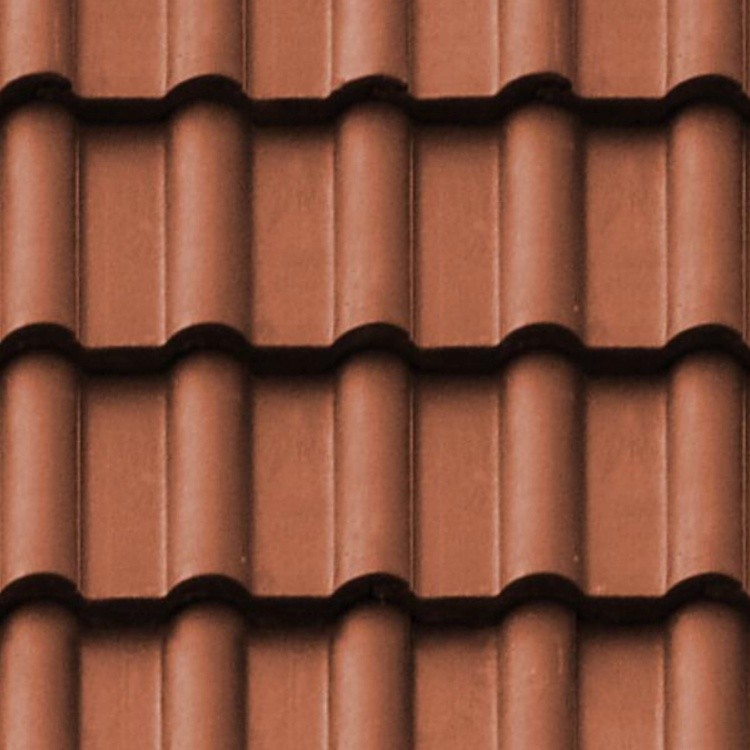 Clay Roofing Texture Seamless 03419