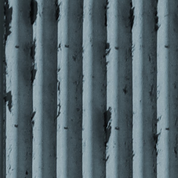 Textures   -   MATERIALS   -   METALS   -   Corrugated  - Dirty corrugated metal texture seamless 09998 - HR Full resolution preview demo