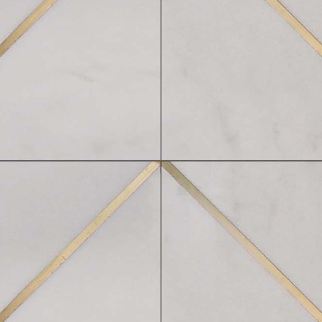 Textures   -   ARCHITECTURE   -   TILES INTERIOR   -   Marble tiles   -   White  - Geometric pattern white marble floor tile texture seamless 19336 - HR Full resolution preview demo