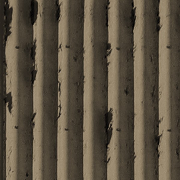 Textures   -   MATERIALS   -   METALS   -   Corrugated  - Dirty corrugated metal texture seamless 09999 - HR Full resolution preview demo