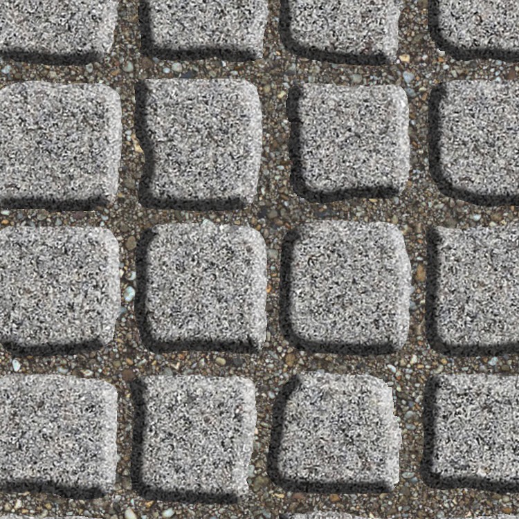 Textures   -   ARCHITECTURE   -   ROADS   -   Paving streets   -   Cobblestone  - Street paving cobblestone texture seamless 07414 - HR Full resolution preview demo