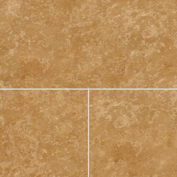 Textures   -   ARCHITECTURE   -   TILES INTERIOR   -   Marble tiles   -   Travertine  - Walnut travertine floor tile texture seamless 14743 - HR Full resolution preview demo