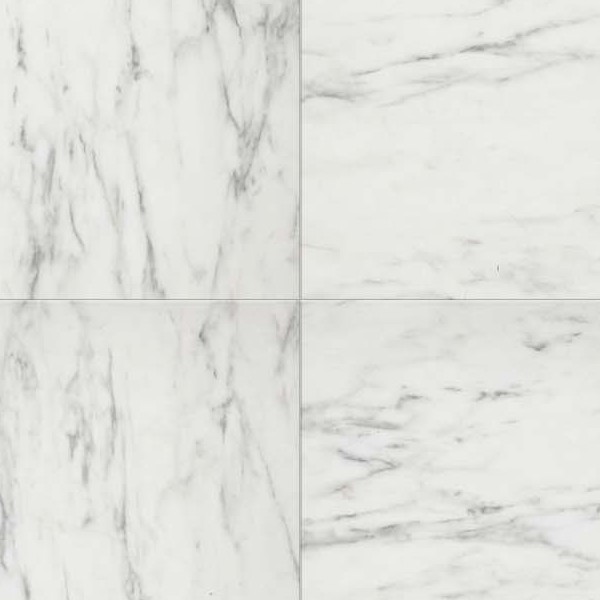 Textures   -   ARCHITECTURE   -   TILES INTERIOR   -   Marble tiles   -   White  - Carrara veined marble floor tile texture seamless 19792 - HR Full resolution preview demo