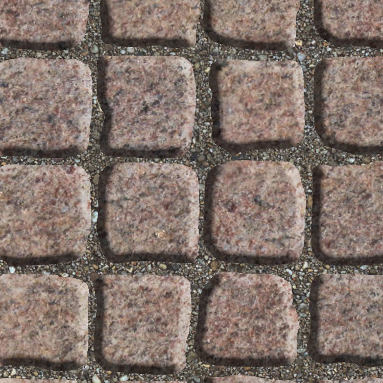Textures   -   ARCHITECTURE   -   ROADS   -   Paving streets   -   Cobblestone  - Street porfido paving cobblestone texture seamless 07417 - HR Full resolution preview demo