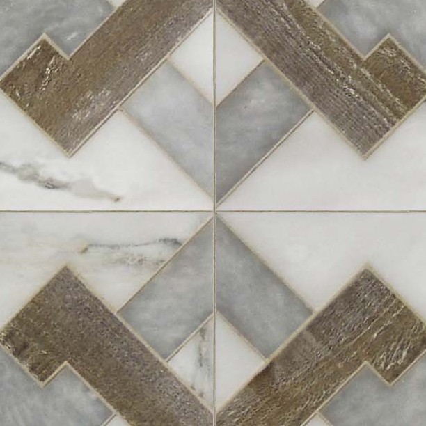 Textures   -   ARCHITECTURE   -   TILES INTERIOR   -   Marble tiles   -   White  - American white marble tile whit raw wood texture seamless 19816 - HR Full resolution preview demo