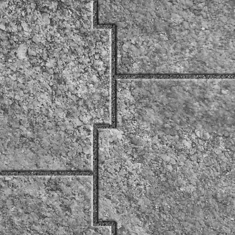 Textures   -   ARCHITECTURE   -   PAVING OUTDOOR   -   Pavers stone   -   Blocks mixed  - Pavers stone mixed size texture seamless 06174 - HR Full resolution preview demo
