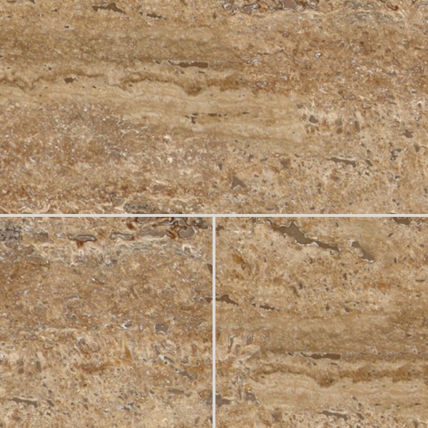 Textures   -   ARCHITECTURE   -   TILES INTERIOR   -   Marble tiles   -   Travertine  - Walnut travertine floor tile texture seamless 14747 - HR Full resolution preview demo