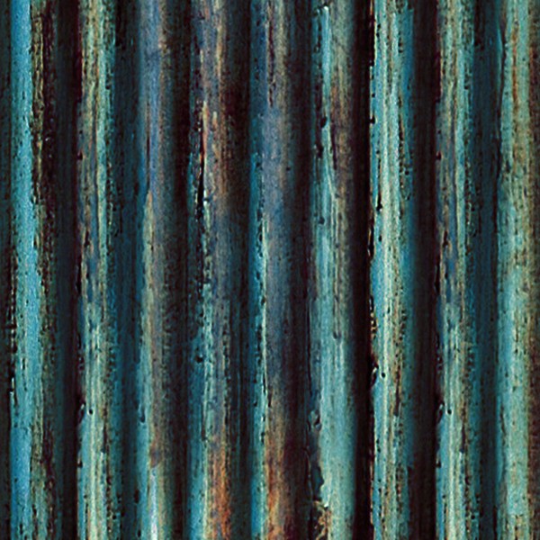 Textures   -   MATERIALS   -   METALS   -   Corrugated  - Dirty rusted corrugated metal texture seamless 10006 - HR Full resolution preview demo