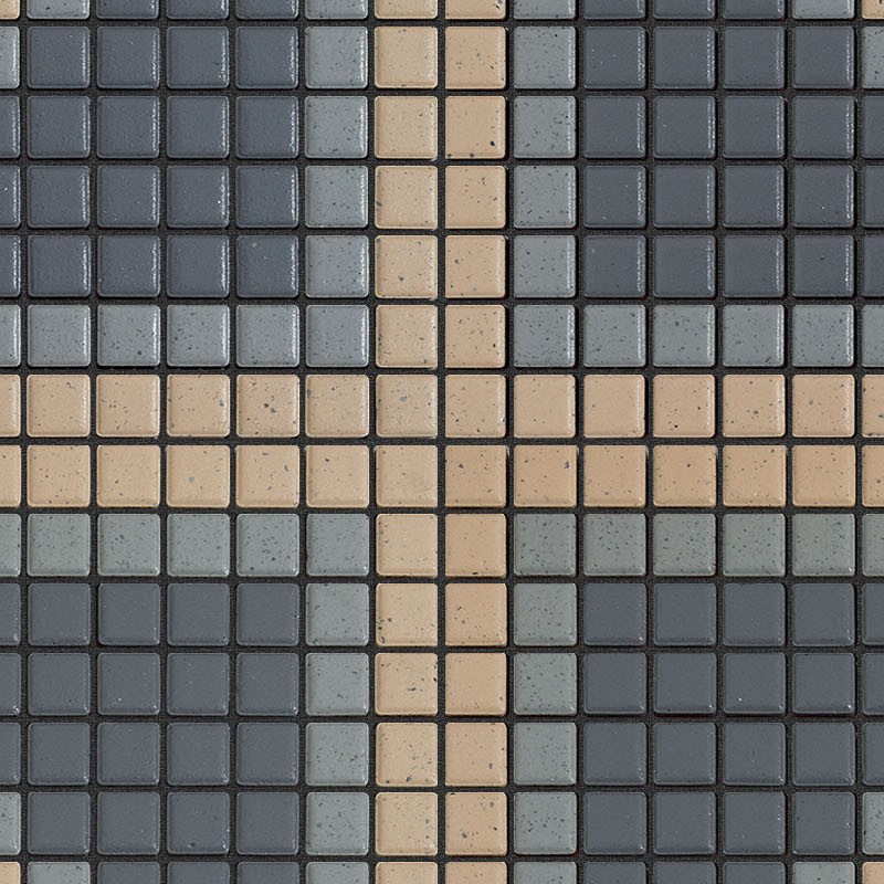 Textures   -   ARCHITECTURE   -   TILES INTERIOR   -   Mosaico   -   Classic format   -   Patterned  - Mosaico patterned tiles texture seamless 15115 - HR Full resolution preview demo