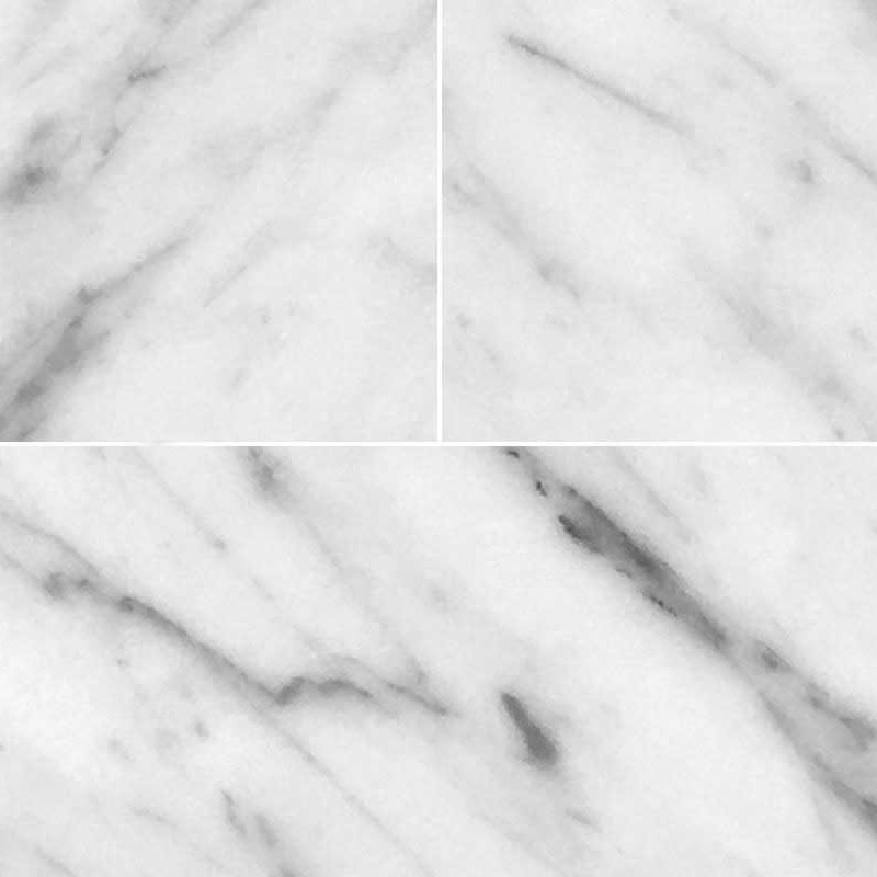Textures   -   ARCHITECTURE   -   TILES INTERIOR   -   Marble tiles   -   White  - Carrara white marble tile veined texture seamless 20918 - HR Full resolution preview demo