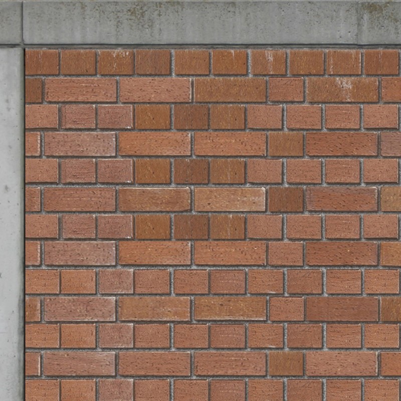 Textures   -   ARCHITECTURE   -   BRICKS   -   Facing Bricks   -   Smooth  - Facing smooth bricks texture seamles 00334 - HR Full resolution preview demo