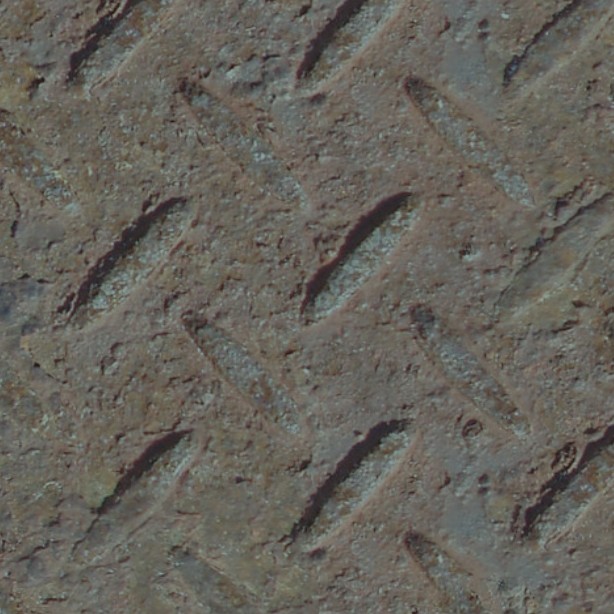 Textures   -   MATERIALS   -   METALS   -   Plates  - Iron rusty dirty metal plate texture seamless 10666 - HR Full resolution preview demo