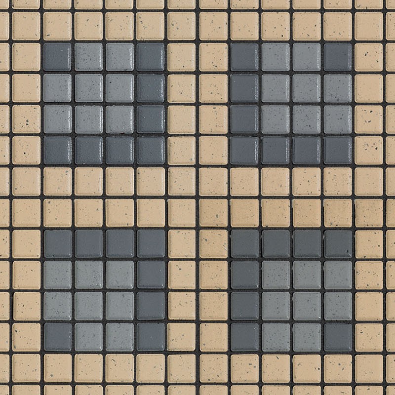 Textures   -   ARCHITECTURE   -   TILES INTERIOR   -   Mosaico   -   Classic format   -   Patterned  - Mosaico patterned tiles texture seamless 15119 - HR Full resolution preview demo