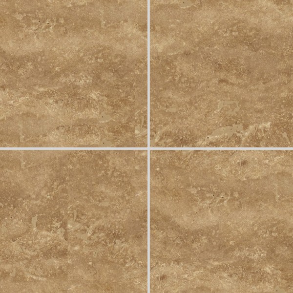 Textures   -   ARCHITECTURE   -   TILES INTERIOR   -   Marble tiles   -   Travertine  - Walnut travertine floor tile texture seamless 14756 - HR Full resolution preview demo