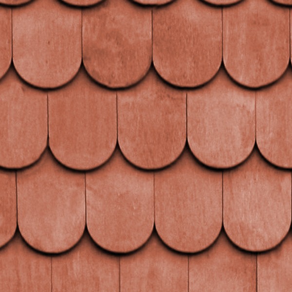 Wood Shingle Roof Texture Seamless 03882