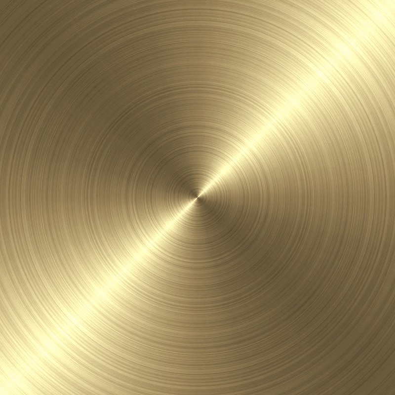 Textures   -   MATERIALS   -   METALS   -   Brushed metals  - Circular brushed brass metal texture 09910 - HR Full resolution preview demo