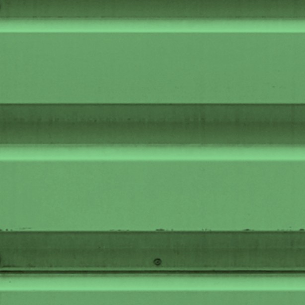 Textures   -   MATERIALS   -   METALS   -   Corrugated  - Green painted corrugated metal texture seamless 10029 - HR Full resolution preview demo