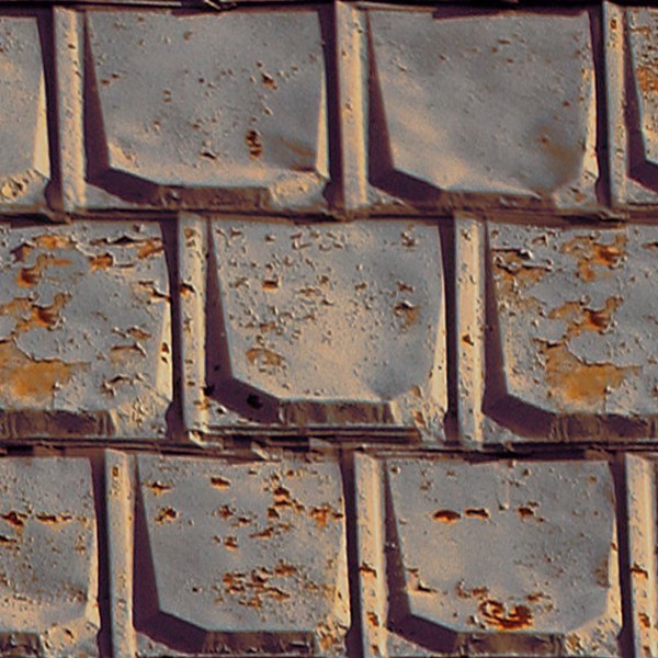 Textures   -   ARCHITECTURE   -   ROOFINGS   -   Metal roofs  - Dirty metal rufing texture seamless 03704 - HR Full resolution preview demo