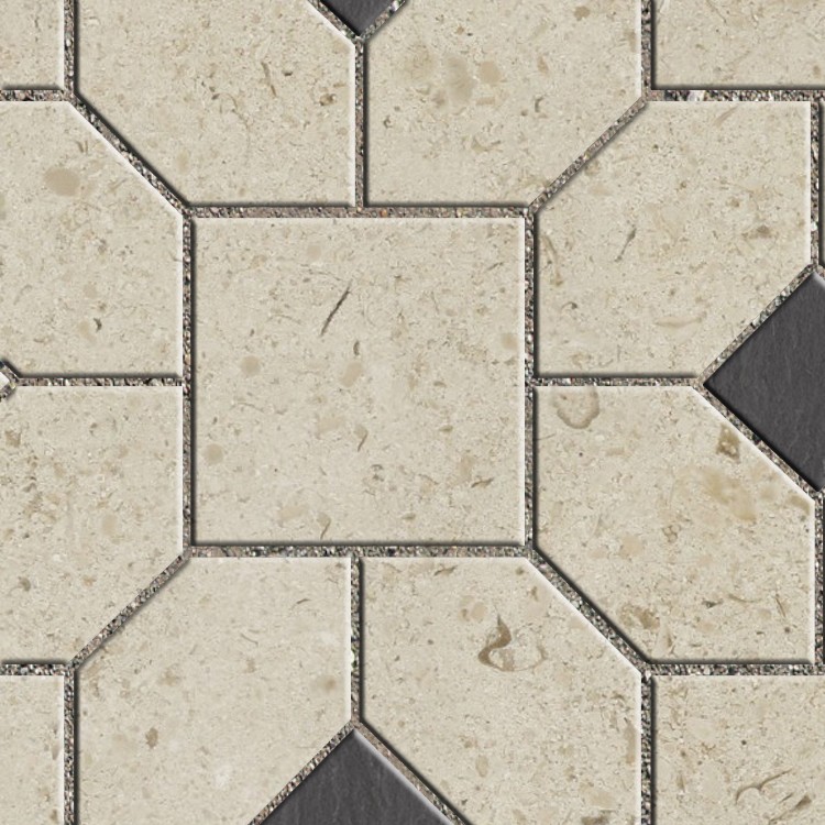 Pavers stone mixed size texture seamless 06201