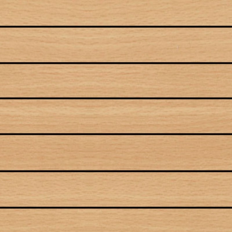 Laminated beech wood decking texture seamless 09323