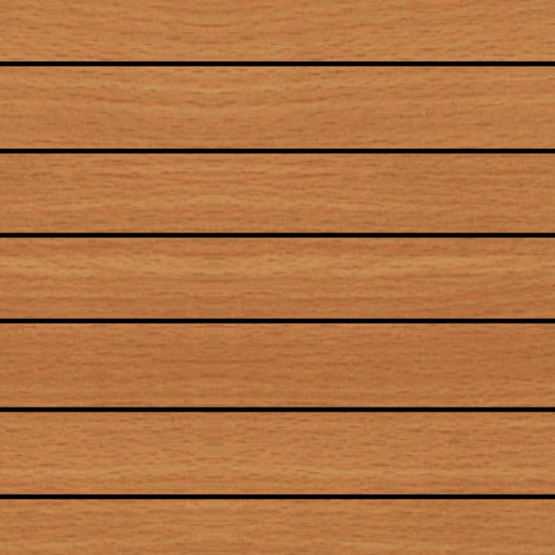 Laminated beech wood decking texture seamless 09324