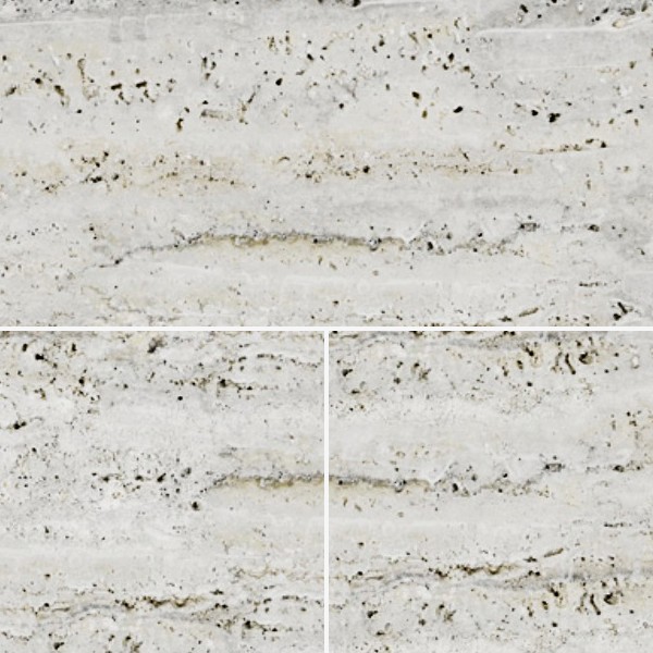 Textures   -   ARCHITECTURE   -   TILES INTERIOR   -   Marble tiles   -   Travertine  - Silver travertine floor tile texture seamless 14777 - HR Full resolution preview demo