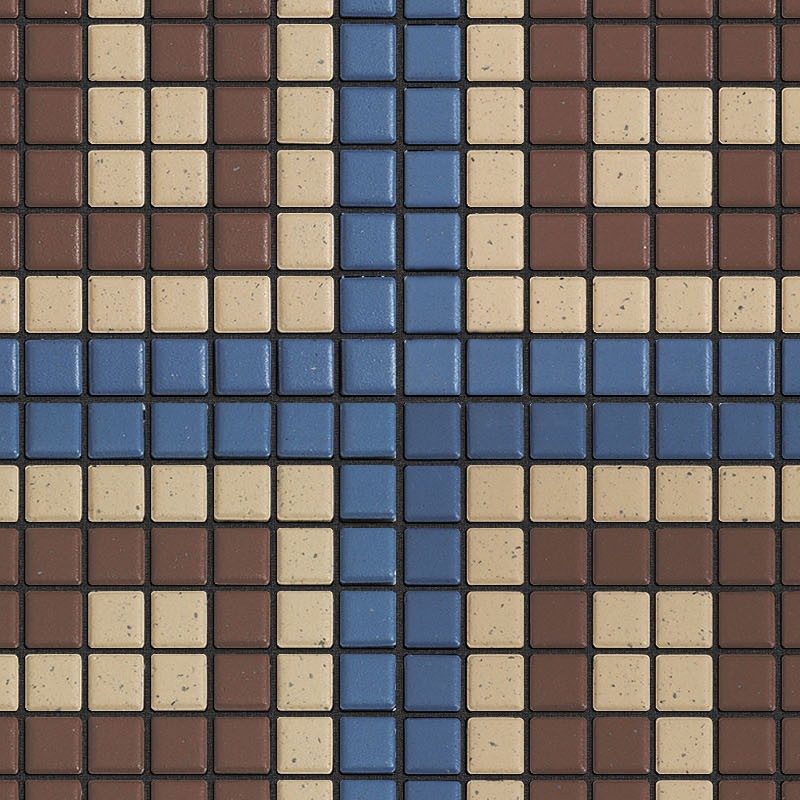 Textures   -   ARCHITECTURE   -   TILES INTERIOR   -   Mosaico   -   Classic format   -   Patterned  - Mosaico patterned tiles texture seamless 15160 - HR Full resolution preview demo