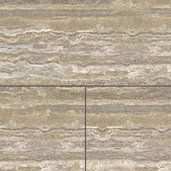 Textures   -   ARCHITECTURE   -   TILES INTERIOR   -   Marble tiles   -   Travertine  - Striated travertine floor tile texture seamless 14797 - HR Full resolution preview demo