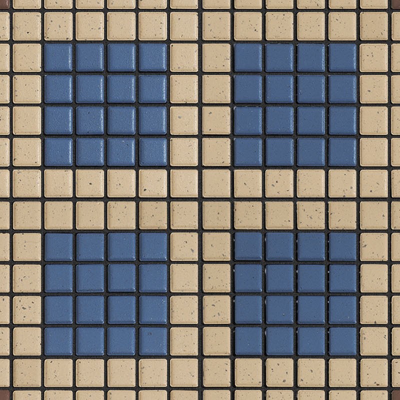 Textures   -   ARCHITECTURE   -   TILES INTERIOR   -   Mosaico   -   Classic format   -   Patterned  - Mosaico patterned tiles texture seamless 15163 - HR Full resolution preview demo