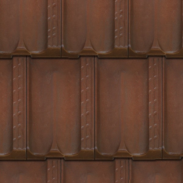 Textures   -   ARCHITECTURE   -   ROOFINGS   -   Clay roofs  - Terracotta roof tile texture seamless 03481 - HR Full resolution preview demo
